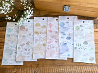 Line & Colors Sheet of Stickers - Flower