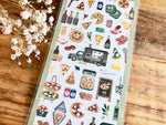 Kitchen Car Series Sheet of Stickers / Pizza