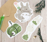 Die-Cut Mini Letter Set - Totoro