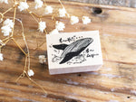 Nonnlala Original Rubber Stamp - No more~Whale