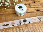 Tamura Miki Japanese Masking Tape -  Tree Tree