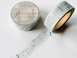 YOHAKU Original Washi Tape / Y-112 Sound of Rain (アメノオト)