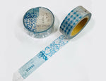 YOHAKU x CHECK&STRIPE Washi Tape / YC-007 Fabric (ヌノアワセ)