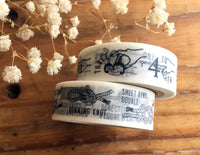 KNOOP Original Washi Masking Tapes - "Numbers" & "Knots" at your choice