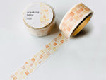 Japanese Die-Cut Washi Masking Tape / Stone Paved Road